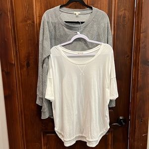 Gap Size Large Lot of Sweatshirt and Half-Sleeved T-Shirt